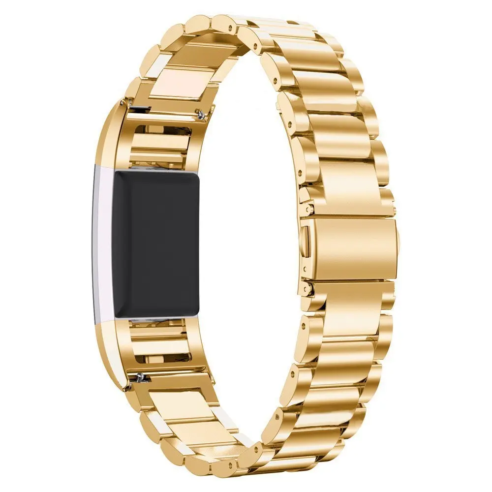 Joyozy, серебристый, розовый, порошковый, мужской, женский ремешок для fitbit charge2, часы из тонкой нержавеющей стали, совместимый для Fitbit Charge 2, часы
