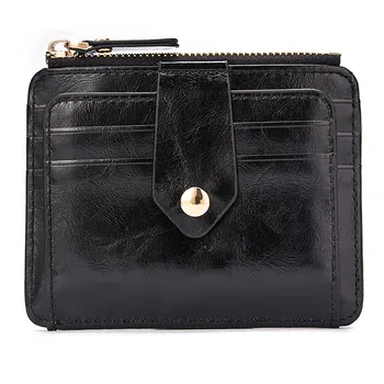 

Fashion Luxury Carbon Fiber Mini Wallet for Men Slim Leather Business ID Credit Card Pocket Holder Wallet Dropshipping