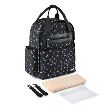 

THINKTHENDO Multifunctional Baby Diaper Mummy Travel Backpack Large Capacity Nappy Bag with Changing Pad and Stroller Straps