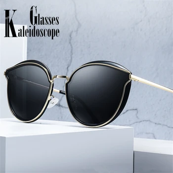 

Classic Polarized Sunglasses Women Luxury Metal Sun Glasses Shades Men Safe Driving Sunglass UV400 Silver Blue Eyewear