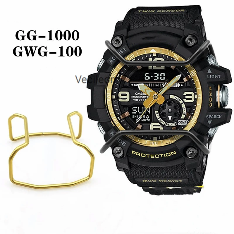 Защитная проволока для спортивных моделей часов, GG-1000, GWG-100, защита для бамперов часов, Проволочная защита, аксессуары из нержавеющей стали