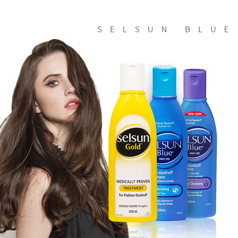 Шампунь от перхоти Selsun голубой лечебный шампунь себорейного дерматита облегчает