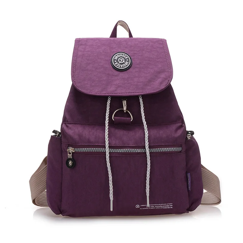 Импортные товары рюкзак оптом Осень и зима стиль корейский стиль легкая водонепроницаемая сумка из нейлона женский студенческий рюкзак