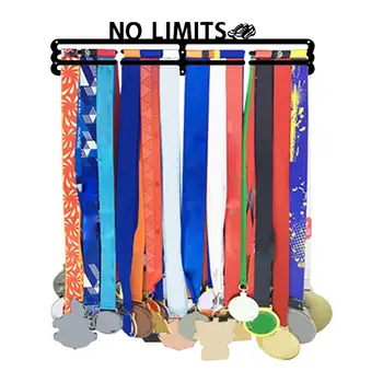 

Marathon Medal Storage Display Stand Stainless Steel shelf Wall Hanging Sports Metal Medal Rack Hanger Holder home storage