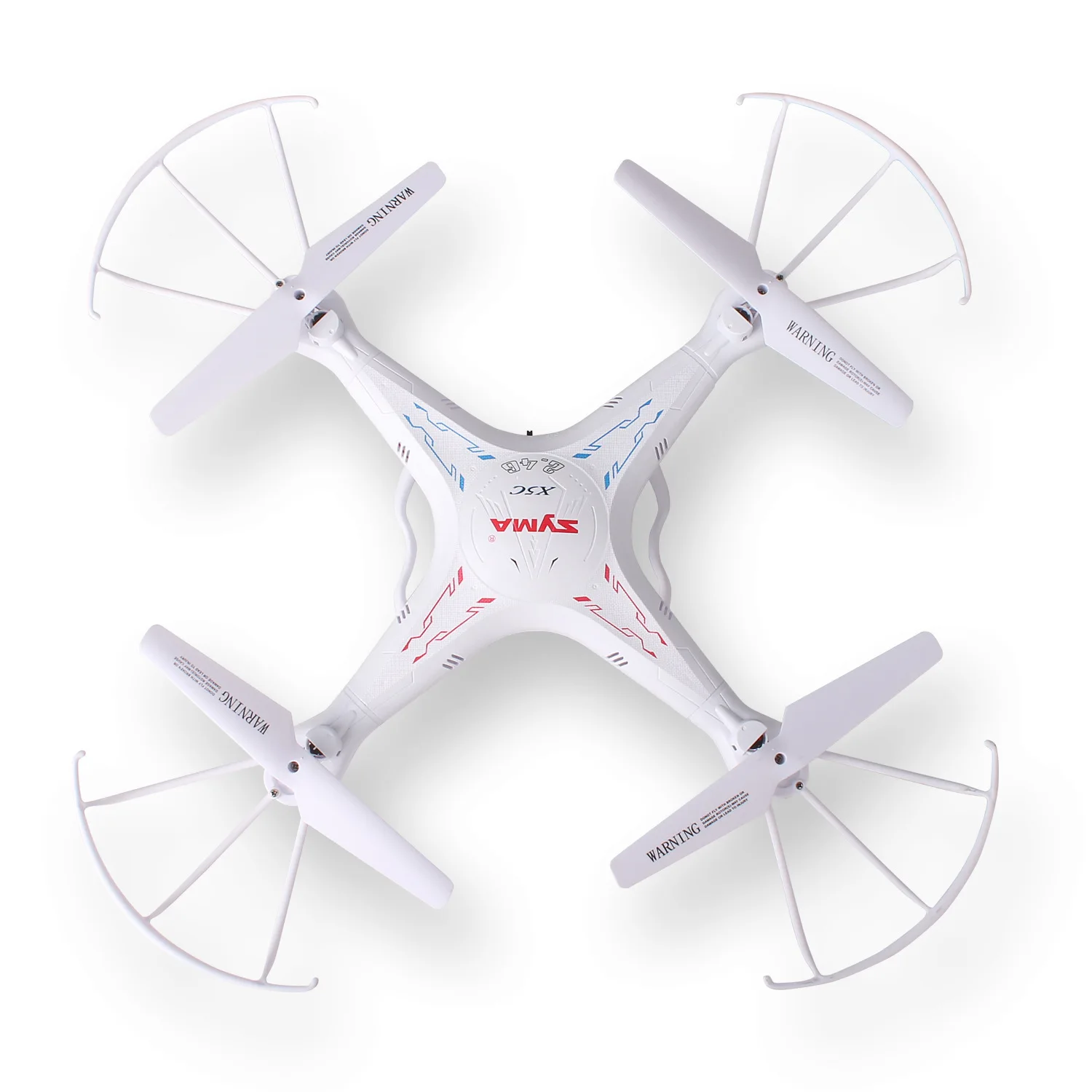 

Sima Model Airplane X5/X5A Four-axis Four-Channel 2.4G Six-Axis Gyroscope UFO Remote-control Drone Stunt Airplane