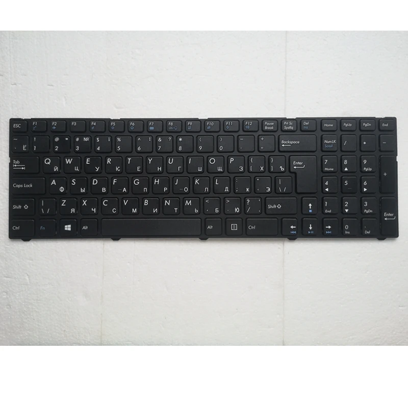 Русская клавиатура GZEELE RU для DNS Pegatron C15 C15A C15E C17A C15B 0KN0 CN4RU12 0803498 KLAVYE с рамкой