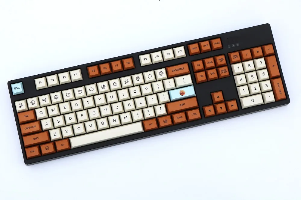 Mars colony XDAS профиль keycap 121/163 сублимируемый краситель filco/DUCK/Ikbc выключатель MX механическая клавиатура колпачка только брелоков