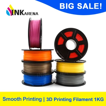 

3D Printer 1KG 1.75mm PLA Filament Printing Materials Colorful For 3D Printer Extruder Pen Rainbow Plastic Accessories Red Gray