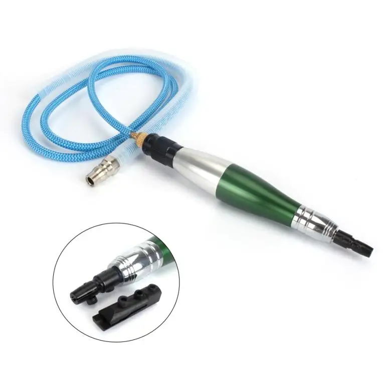 

1/4" Ultrasonic Pneumatic Grinding Pen High-speed Pneumatic Grinding Machine Pen with 5*8mm Air Tube For Grinding Powers Tools