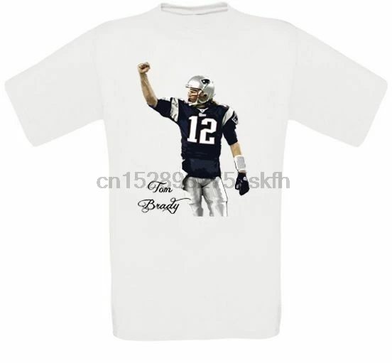 

Tom Brady Nuovo Inghilterra Football Americano T-Shirt Tutte le Taglie Nuovo