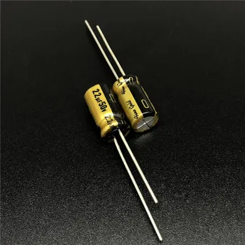 

10pcs 22uF 50V NICHICON FG(Fine Gold) 6.3x11mm 50V22uF Top Grade Audio Capacitor