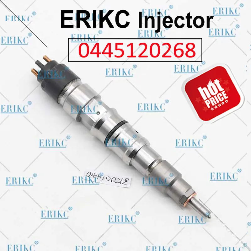 

ERIKC 0445120268 оригинальный Топливный инжектор общей топливной системы 0 445 120 268 для BOSCH DAEWOO DOOSAN