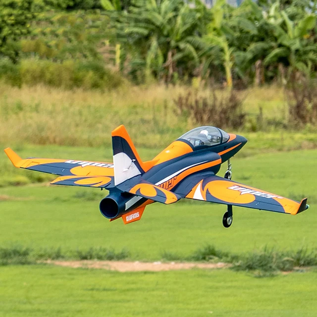FMS 90mm Super Viper Ducted Fan EDF Jet 6S 6CH With Flaps Retracts EPO PNP RC Airplane Model Hobby Plane Avion Aircraft 1400mm 5