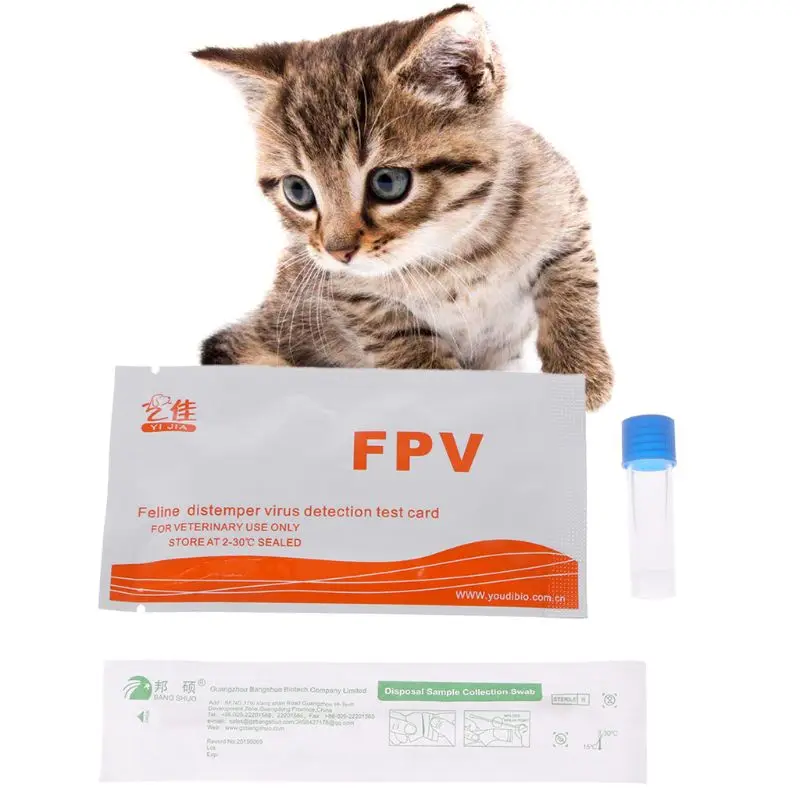

Pet Cat Test Paper Home Health Detection For Feline Panleukopenia Virus FPV