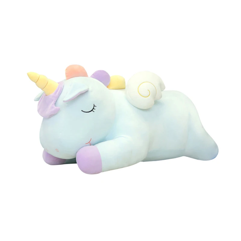 40-80 см Kawaii кукла-единорог Животное Мультфильм Единорог Pegasus Мягкие плюшевые