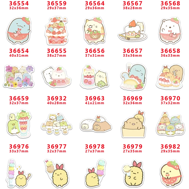 DIY Craft Supplies cartoon character flat back planar resins 30 pieces. PR-36554-36982 | Дом и сад