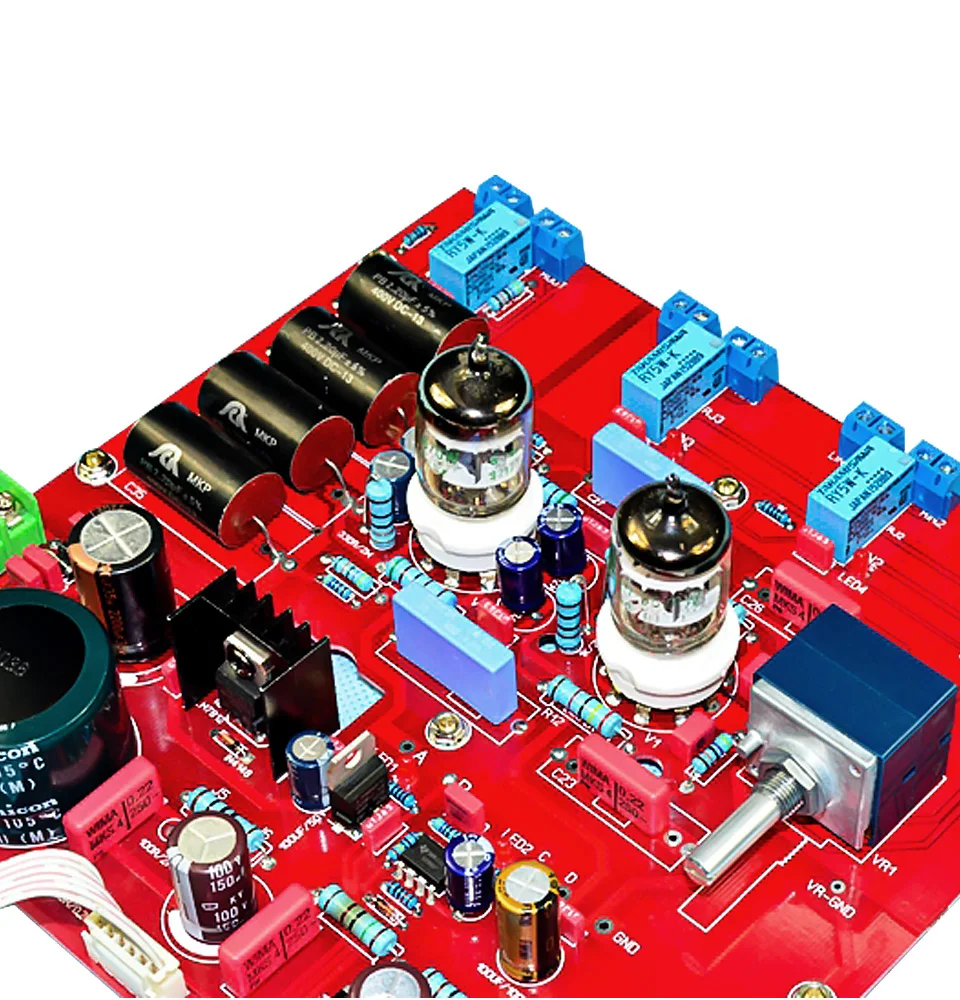 AIYIMA 5670 вакуумный ламповый предусилитель стерео Hi-Fi ламповый преусилитель база на Matisse Preamp цепи ALPS27 потенциометра