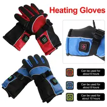 3000 MAH USB электрические перчатки с подогревом на батарейках мотоциклетные перчатки для катания на лыжах литиевая батарея Зарядка теплые перчатки зимние спортивные