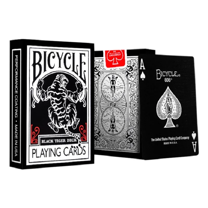 Bicycle Black Playing Cards by US Playing Card CoPoker DeckCollectable 