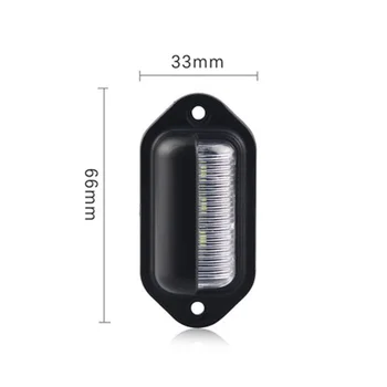 

Bright LED Light Boat Truck Trailer Lamps 6-LED 2Pcs Parts Replacement