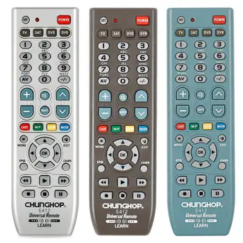

Universal Remote Control for Chunghop TV Sat Dvd Dvr Palyer E412 Controller