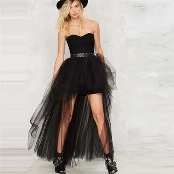 

Fashion Women Multi Layer Tulle Skirt Girls Summer Solid High Waist Skirts Pleated Retro Princess Long Maxi Tutu Skirt Ball Gown