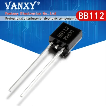 

10pcs BB112 TO92 BB112 TO-92 AM Variation Diode with Medium Wave New Original