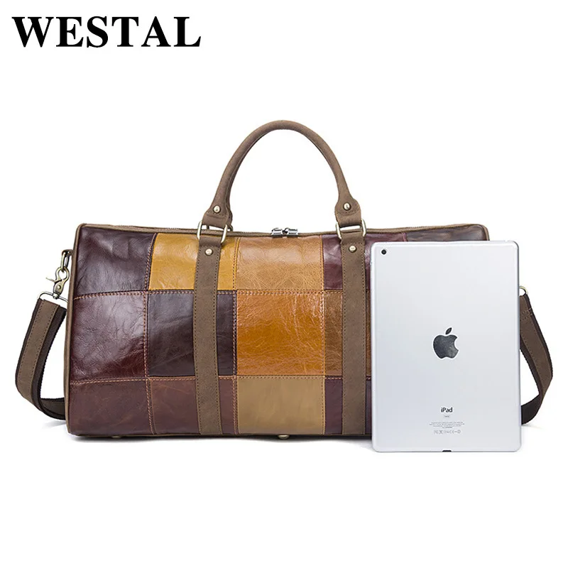 

Handbag leather personality color cylinder oblique satchel large capacity travel bag tide
