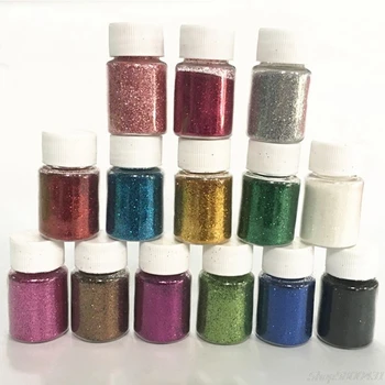 

30 Pcs/set DIY Handmade Pearlescent Powder Drop Glue Silicone Epoxy Mold Crystal Mud Slime Glitter Powders S29 20 dropshipping