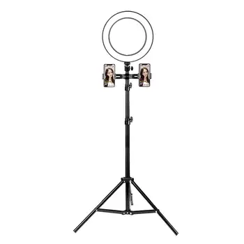 

GXZ-G111B Professional tripod adjustable mobile phone microphone broadcasting equipment accessories with beauty live fill light