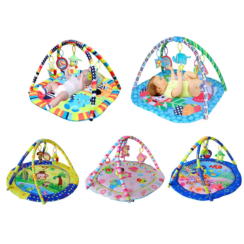 

Cross Border for Carter playgym Infants Game Mat/Baby Crawling Blanket/Fitness Rack with Stand Music
