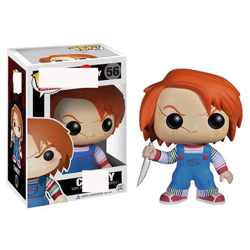 Funko pop Thriller Movie Child's Play & Chucky on car Vinyl Action Figure Collection Model Toys for Children Birthday gift