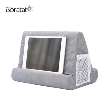 

Portable Folding Tablet Holder Pillow for iPad Stand Multi-angle Reading Stand Phone Tablet Computer Magazine Stand