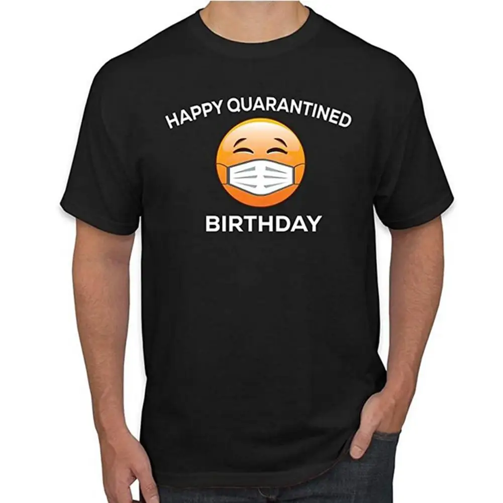 Новинка 2020 мужские футболки Летние повседневные топы на день рождения с