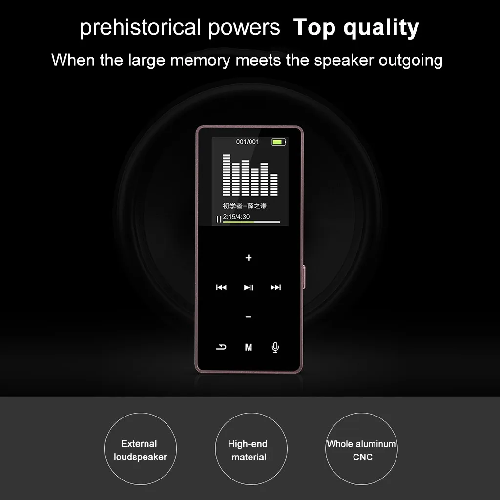 EPULA 4G MP4 плеер портативный мини Bluetooth MP4 музыкальный громкий динамик плеер Supprot FM радио кино рекордер Спорт радио плеер