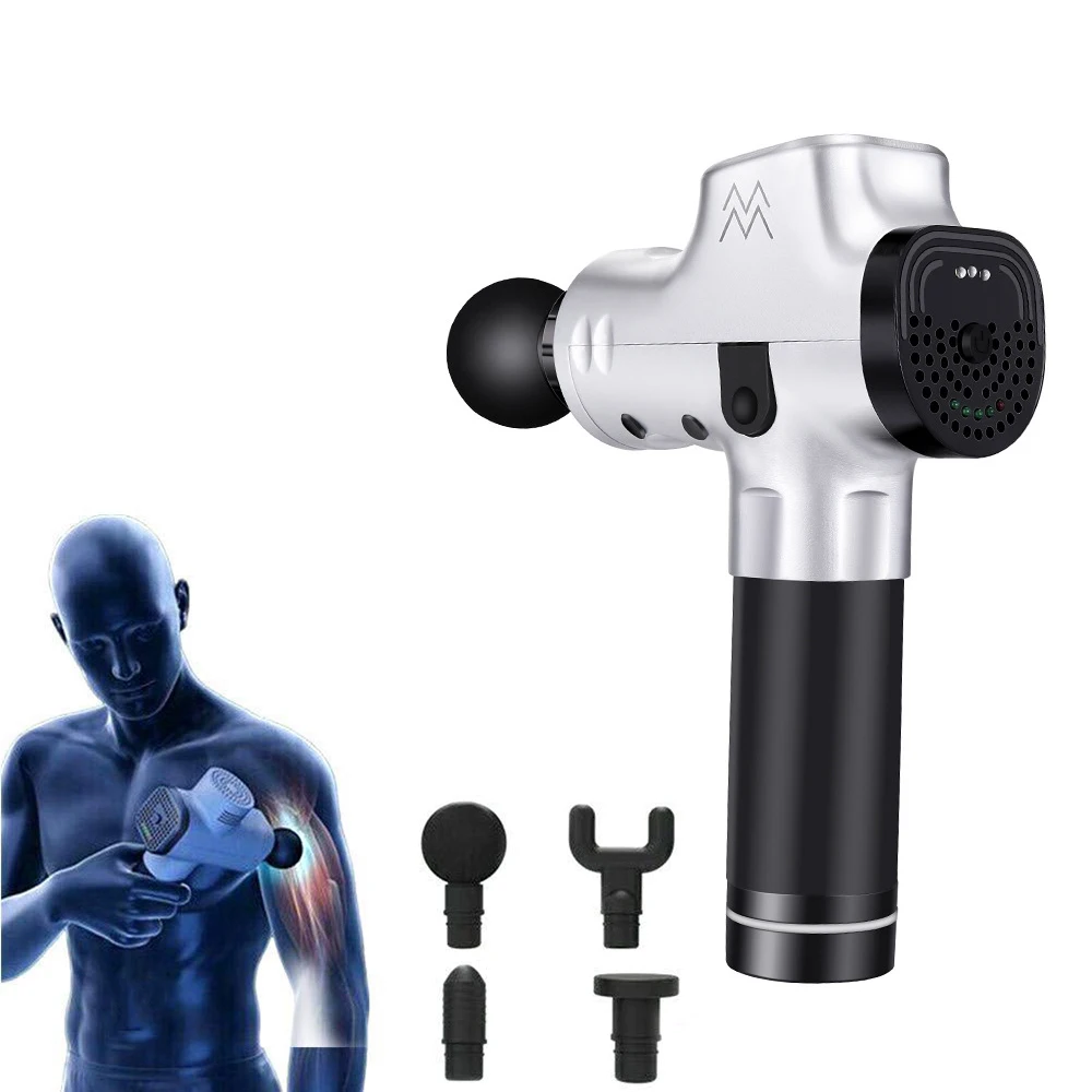 

Muscle Stimulator Massage Gun Vibrating Deep Therapy Relaxation Fascia Fitness Exercise Pain Relief Electric smart devices