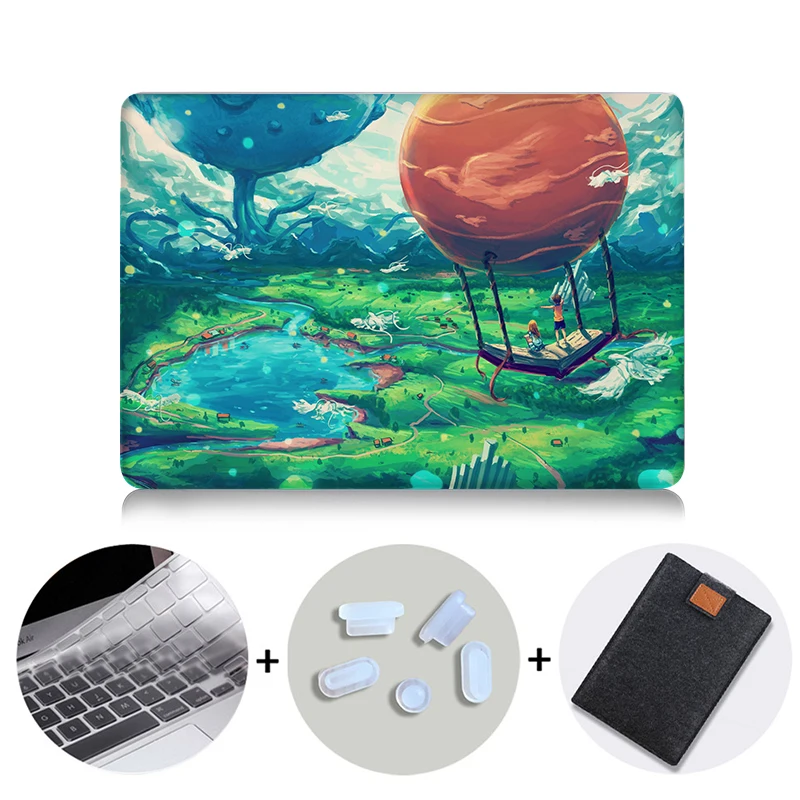 MTT чехол для ноутбука Macbook Air 11 13 дюймов чехол для Apple Mac book Pro retina 12 13,3 15 16 с сенсорной панелью A1706 A1989 A1932 - Цвет: MB11