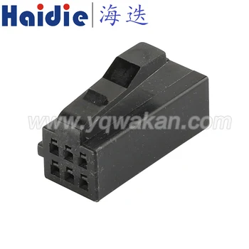

Free shipping 2sets 6pin auto electronic unsealed plug wire harness cable connector