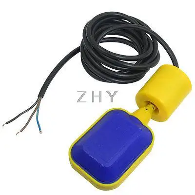 

3Meters Cable Water Level Controller Rectangular Float Switch AC 250V 15(8)A