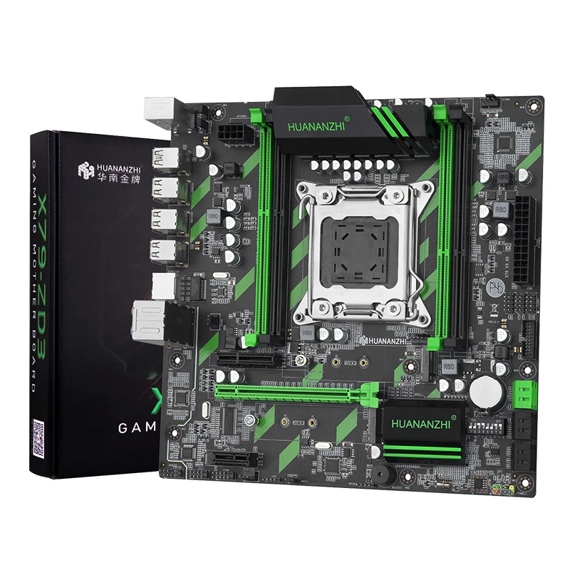 HUANANZHI X79 ZD3 M ATX материнская плата с высокоскоростной NGFF NVME M.2 слот SSD SATA3.0 USB3.0