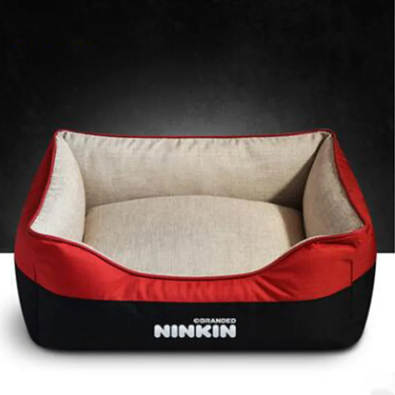 

2019 New Color Matching Square Simple Fashion Kennel Cat Litter Pet Nest High-end Atmosphere Soft Comfortable Pet Supplies