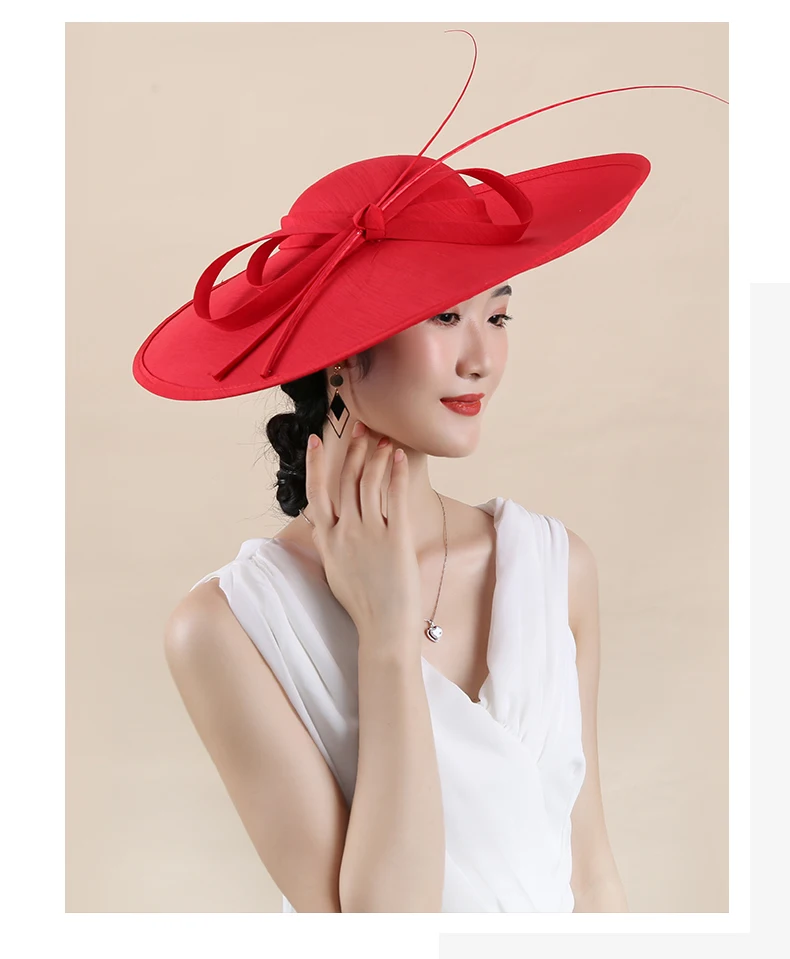 Formal Fascinator Hat Wedding Lady 