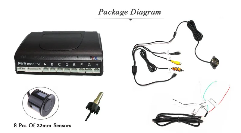 parking sensors 8