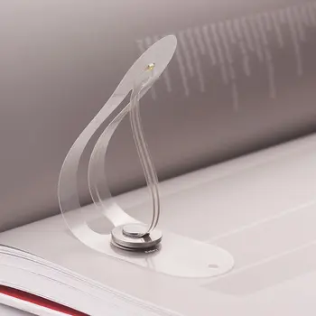 

Ultra-Thin LED Night Light Bookmark Light Folding And Bending Book Light Plastic Eye Protection Reading Lamp