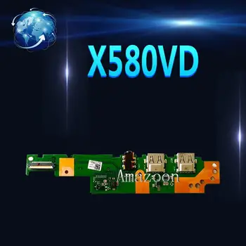 

Original For Asus X580VD USB board audio board X580VD IO REV 2.0 tested good free shipping