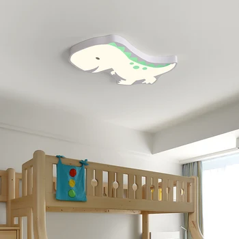 

New Arrival Dinosaur Modern Led Ceiling Chandelier for Bedroom Children Kid's Room Home Dec Surface Mounted Ceiling Chandelier