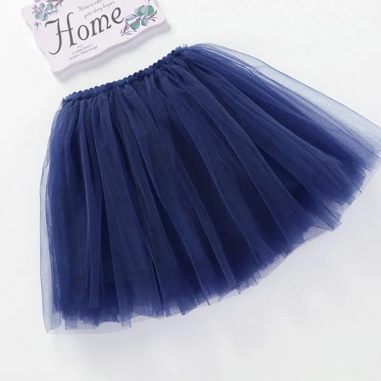 Новинка 2018 летняя детская юбка пачка из тюля для маленьких девочек