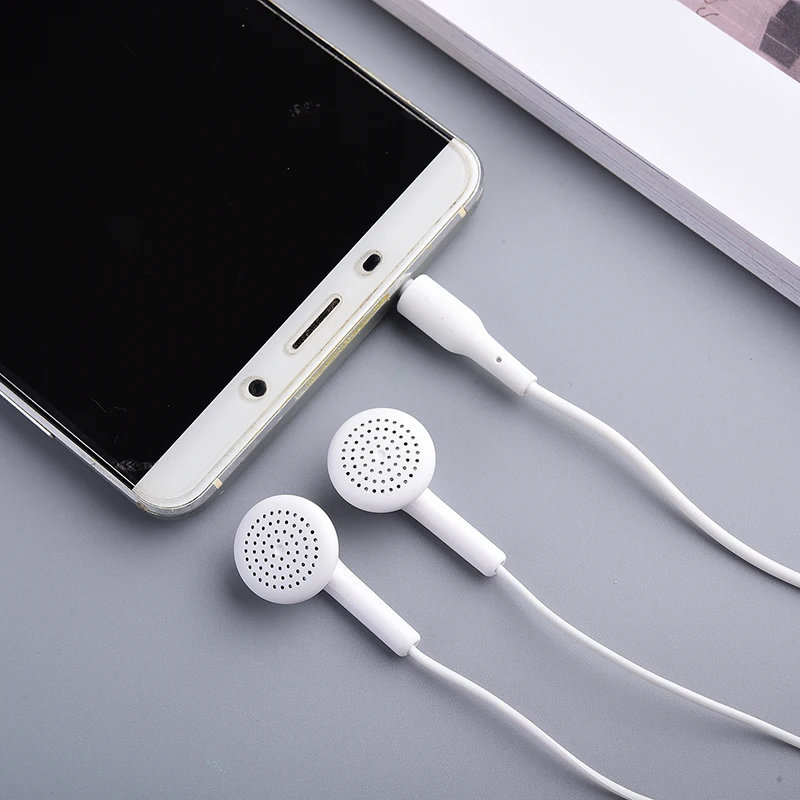Écouteurs Intra-auriculaires Pour Huawei P30 Lite - Blanc - Jack 3.5mm Avec Microphone - Neufs K-S-Trade