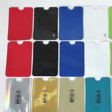 5 шт. Анти Rfid NFC алюминиевый кошелек Блокировка ридер замок банк держатель для карт Id банковский чехол для карт Защита металлический кредитный держатель для карт