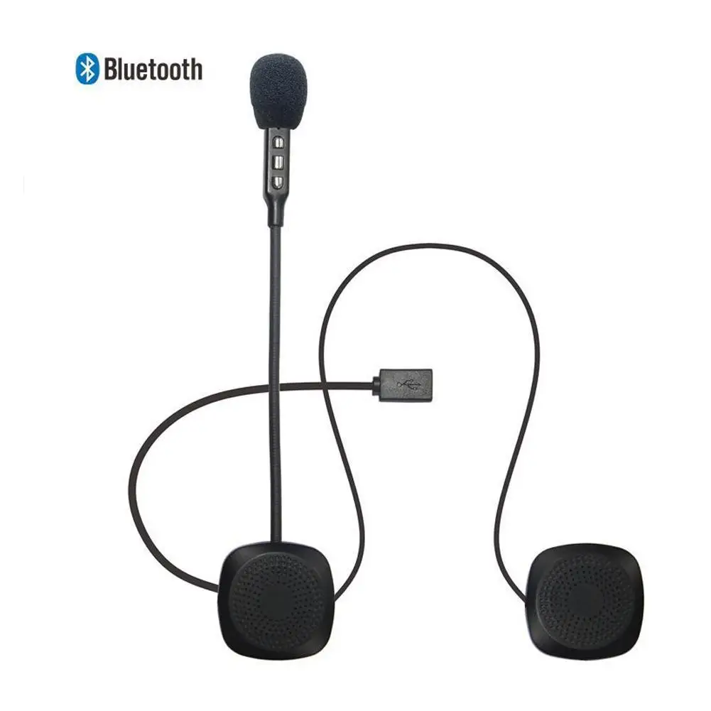Bluetooth 5 0 Мото шлем гарнитура беспроводная стерео наушники мотоциклетный